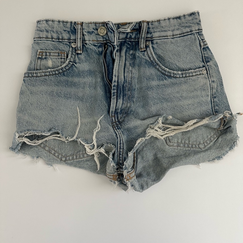 Zara denim shorts